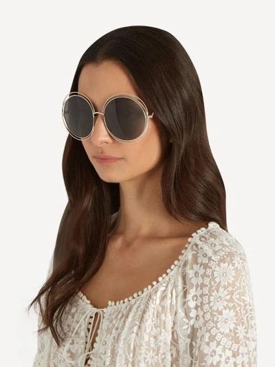 Women's Carlina Round Oversized Sunglasses, 62mm.